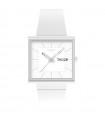 Orologio Swatch - Essentials What If... Allwhite Tempo e Data 42mm Bianco