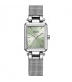 Vagary Women's Watch - Flair Solo Tempo Silver 21mm Green