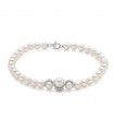 Bracciale Miluna - Boule e Fantasia con Perle Freshwater 5-5,5mm e Diamanti Naturali