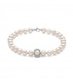 Bracciale Miluna - Boule e Fantasia con Perle Freshwater 6-6,5mm e Diamanti Naturali