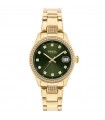 Breil Women's Watch - Classic Elegance Time and Date Gold 32mm Green