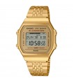 Orologio Casio - Vintage Digitale Multifunzione 38mm Gold con Bluetooth