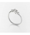 Chiara Ferragni Ring - Silver Collection in 925% Silver with White Cubic Zirconia - Ring Size 16