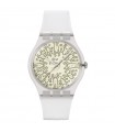 Orologio Swatch - Break Free From The Archive Solo Tempo Trasparente 41mm Beige Keith Haring