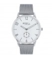 Orologio Breil Tribe da Uomo - Avery Piccolo Secondo Gent Silver 41mm Bianco