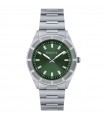 Breil Men's Watch - B 12 H Time and Date Silver 38mm Green