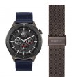 Smartwatch Breil - BC-1 Blu con Doppio Cinturino in Acciaio Metal Gun