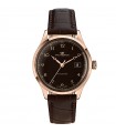 Orologio Philip Watch Uomo - Museum Automatico 40mm Marrone Rose Gold