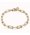 Bracciale Uno de 50 - Hazte Uno Gold a Catena con Maglie Grandi - Misura M