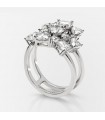 Chiara Ferragni Ring - Silver Collection in 925% Silver with Cubic Zirconia - Size 14