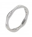 Chimento Ring Woman - in White Gold with Diamonds of 0,14 ct - 0