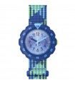 Flik Flak Watch - Loop It! Loop in Blue Solo Tempo Blue 35mm Multicolour