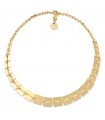 Collana Unoaerre - Fashion Jewellery Gold con Maglie Piatte Quadrate