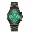 Orologio Swatch - Essentials Obsessively Obsidian Cronografo Nero 43mm Verde