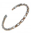 Bracciale Zancan - Hi-Teck in Acciaio 316L con Maglie PVD Rose Gold