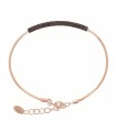 Pesavento Bracelet - DNA Spring in 925% Pink Silver with Bronze Dream Dust - 0