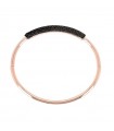 Pesavento Bracelet - Polvere di Sogni in 925% Pink Silver with Black Polvere di Sogni - 0