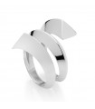 Anello Unoaerre - Fashion Jewellery Silver Contrariè a Triplo Giro