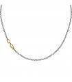 Collana Morellato - Motown con Catena in Acciaio 316L e Dettaglio Gold