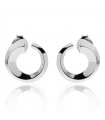 Unoaerre Earrings - Fashion Jewelery Silver with Triangular Tube