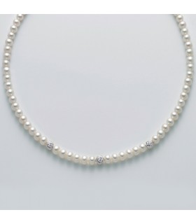 Coscia Pearl String Necklace - Australian South Seas - 0