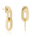 Orecchini Unoaerre - Fashion Jewellery Gold con Catena Ovale Piatta