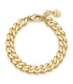 Unoaerre Bracelet - Fashion Jewelery Gold with Diamond Grumetta Chain