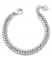 Unoaerre Bracelet - Fashion Jewelery Silver with Double Grumetta Chain