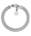 Unoaerre Bracelet - Fashion Jewelery Polished Silver with Fox Tail