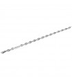 Unoaerre Bracelet for Men - Fashion Jewelery Silver with Cross Chain and Central Plate