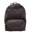 Pineider Backpack - Daily East in Tumbled Dark Brown Calfskin