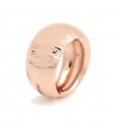 Unoaerre ring - Fashion Jewelery Rose Gold with rounded band