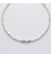 Miluna Necklace with Queen Pearls for Woman - 0