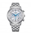 Citizen Eco-Drive Men's Watch - Of Collection Chronograph Silver 42mm White