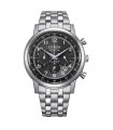 Citizen Eco-Drive Men's Watch - Of Collection Chronograph Silver 42mm Black