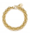 Unoaerre Bracelet - in Gilt Bronze with Fantasy Chain