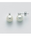 MILUNA EARRINGS WITH QUEEN PEARLS AND DIAMONDS - 0