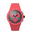 Swatch Watch - Essentials Paradiso Kinetiko Dark Pink Chronograph 42mm Turquoise