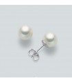 MILUNA EARRINGS WITH GOLD QUEEN PEARLS - 0