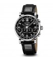 Eberhard Men's Watch - Chrono 4 Beautiful Vitré Automatic Mechanical Chronograph 40mm Black - 0