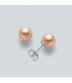 MILUNA TWINS QUEEN EARRINGS WITH PEARLS - 0