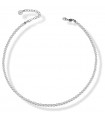 Boccadamo Choker - 925% Silver Pearls with White Pearl Strand