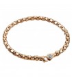 Chimento Bracelet - Tradition Gold Pomegranate 18 cm in Rose Gold with Diamonds - 0