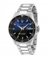 Maserati Men's Sfida Only Time Blue and Black 44mm Watch - 0