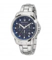 Maserati Men's Chronograph Blue 44mm Success Watch - 0