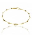 Chimento Tradition Gold Bamboo Classic 20cm Bracelet for Man - 0