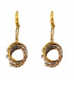 Lorenzo Ungari Woman's Earrings - 3Chic in 18K Rose, White and Yellow Gold - 0