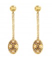 Lorenzo Ungari Woman's Earrings - Gold Sand in 18k Yellow Gold - 0