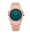 D1 Milano Men's Ultra Thin Bracelet Forest 38mm Green Watch - 0