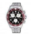 Vagary Man's Watch - Aqua39 Crono 41mm Black and Red - 0